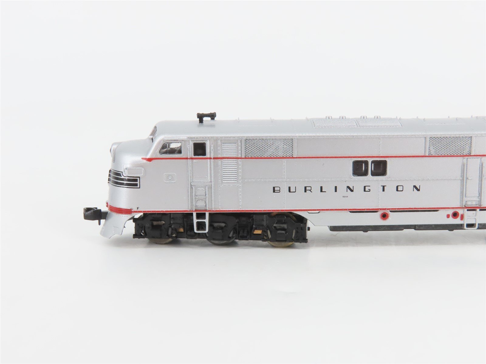 N Scale Life-Like 7028 CB&Q Burlington Route EMD E7A Diesel Locomotive #9924A