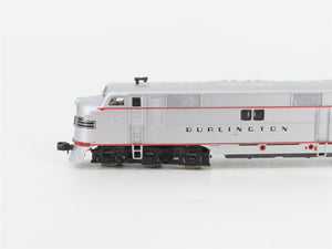 N Scale Life-Like 7028 CB&Q Burlington Route EMD E7A Diesel Locomotive #9924A