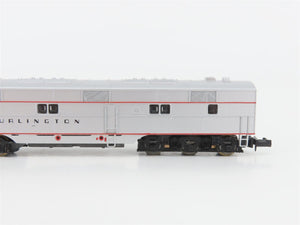 N Scale Life-Like 7028 CB&Q Burlington Route EMD E7A Diesel Locomotive #9924A