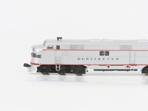 N Scale Life-Like 7027 CB&Q Burlington Route EMD E7A Diesel Locomotive #9920B