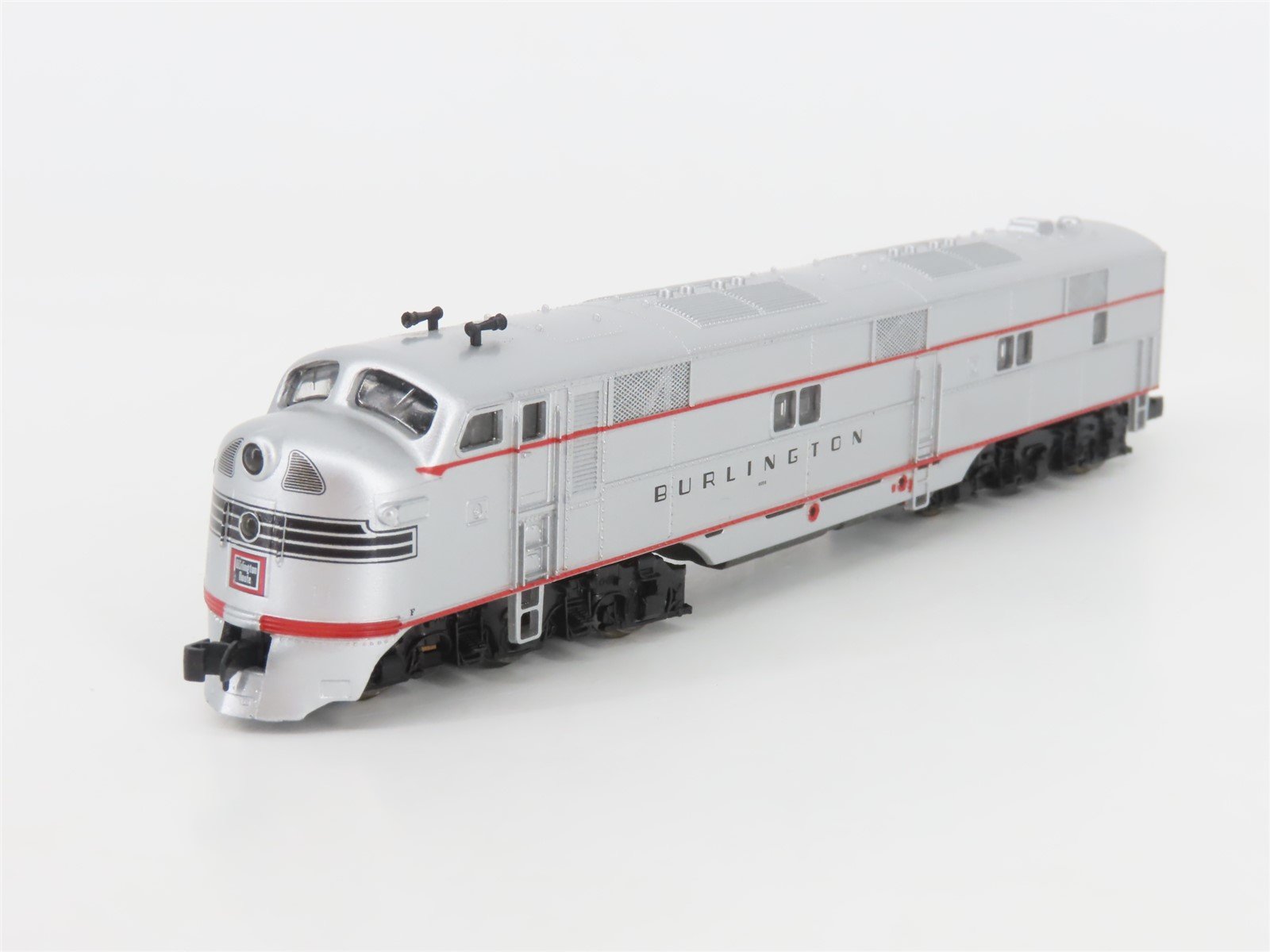 N Scale Life-Like 7027 CB&Q Burlington Route EMD E7A Diesel Locomotive #9920B