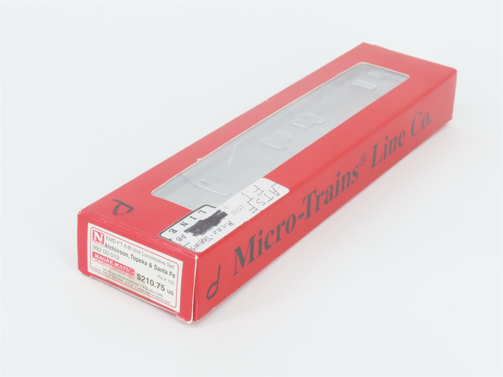 N Scale Micro-Trains MTL 99200012 ATSF Santa Fe EMD FTA/B Diesel Set - DCC Ready