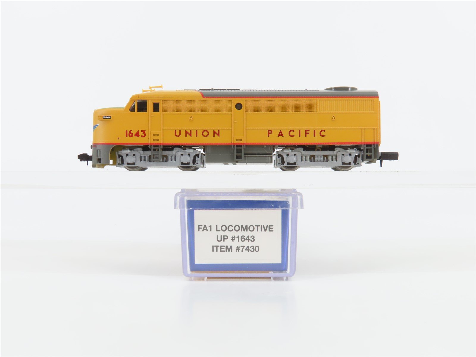 N Scale Life-Like 7430 UP Union Pacific ALCO FA1 Diesel Locomotive #1643