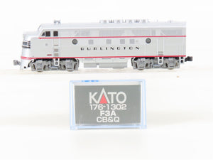 N Scale KATO 176-1302 CBQ Burlington F3A Diesel Locomotive #9961A