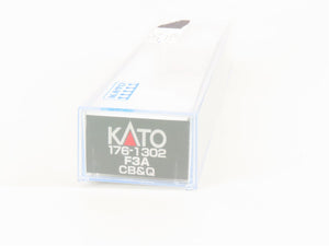 N Scale KATO 176-1302 CBQ Burlington F3A Diesel Locomotive #9961A