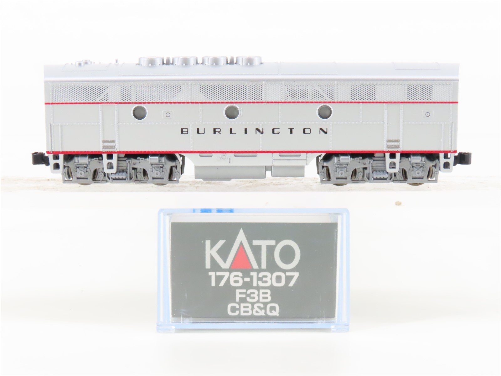 N Scale KATO 176-1307 CBQ Burlington F3B Diesel Locomotive