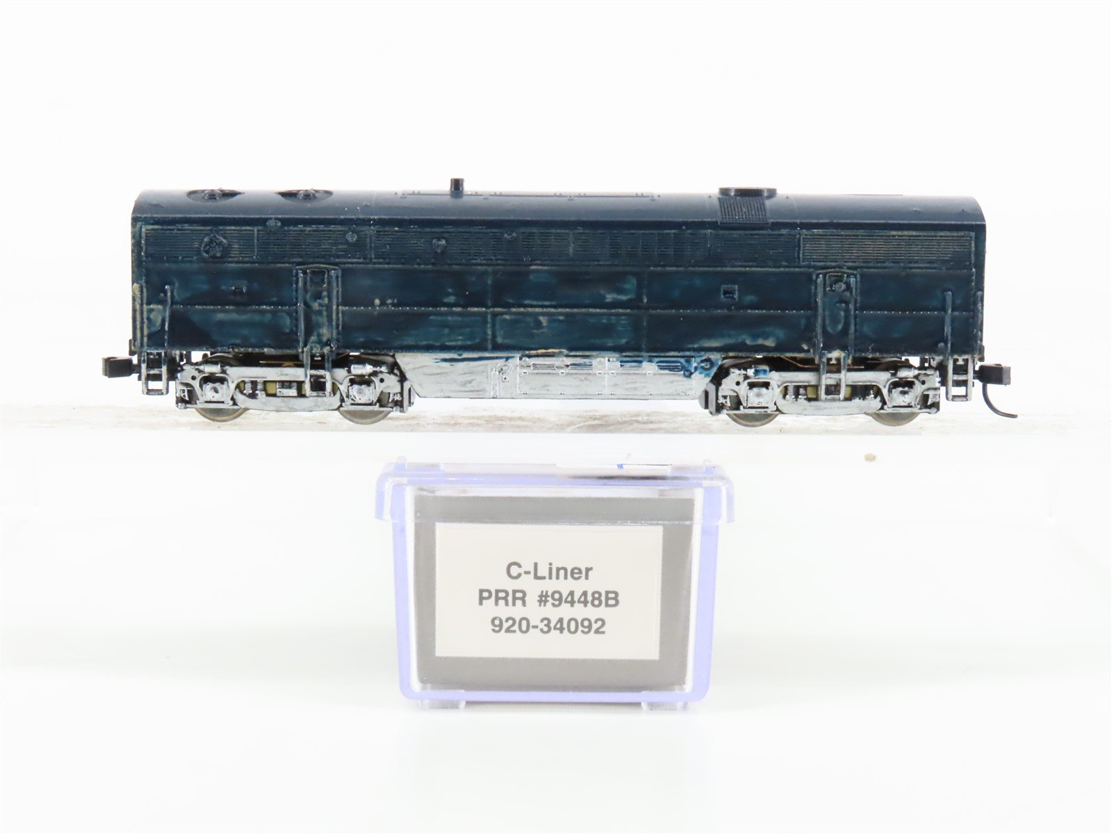 N Scale Life-Like 920-34092 Unlettered C-Liner B Unit Diesel Locomotive CUSTOM