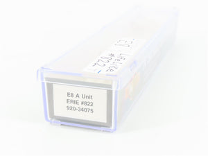N Scale Life-Like 920-34075 Erie Railway E8A Diesel Locomotive #822