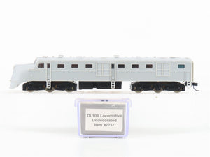 N Scale Life-Like 7757 Undecorated DL109 Diesel Locomotive