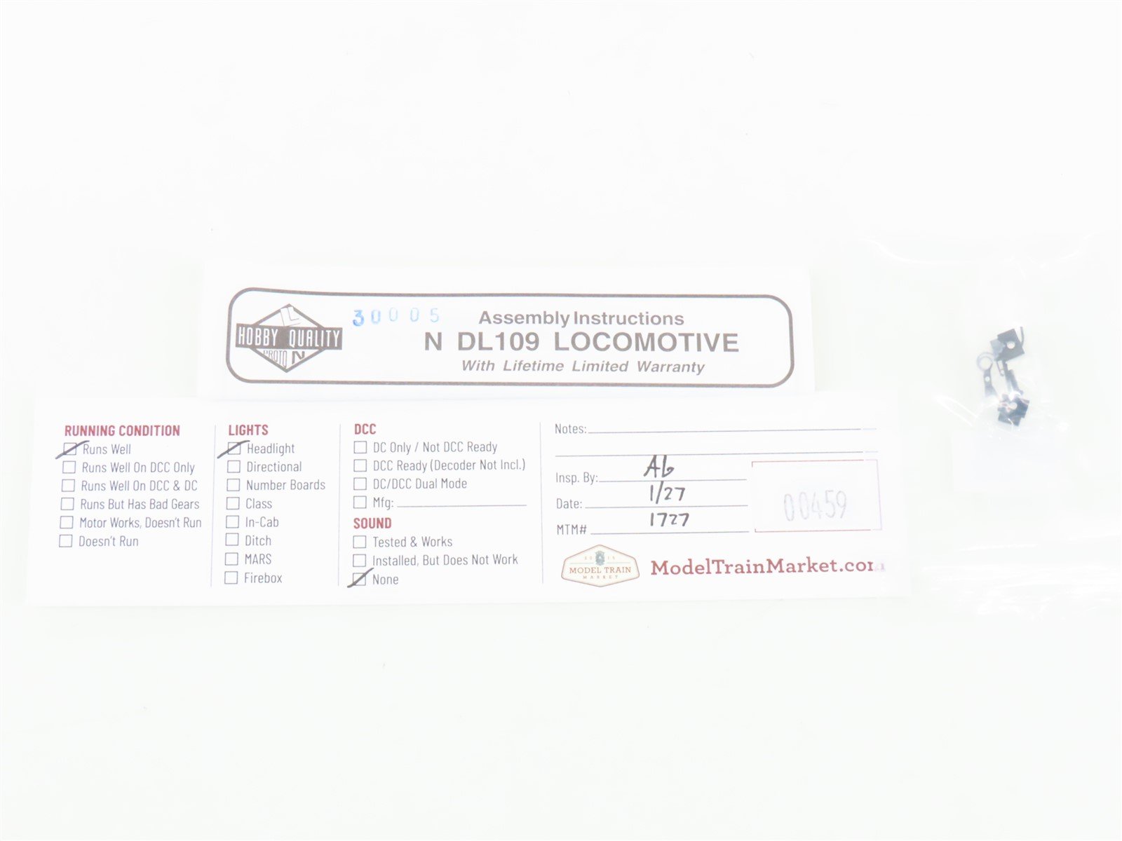 N Scale Life-Like 7756 SOU Southern DL109 Diesel Locomotive #6400