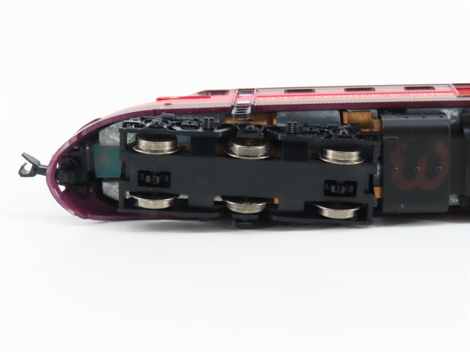 N Scale Life-Like 7707 GM&O Gulf Mobile & Ohio DL109 Diesel Locomotive #271