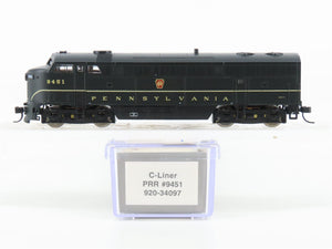 N Scale Life-Like 920-34097 PRR Pennsylvania C-Liner A Unit Diesel Loco #9451