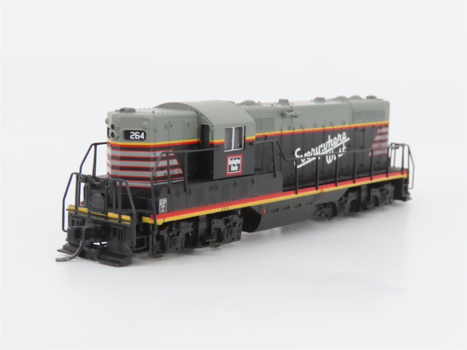 N Scale Atlas 48272 CBQ Burlington GP7 Diesel Locomotive #264