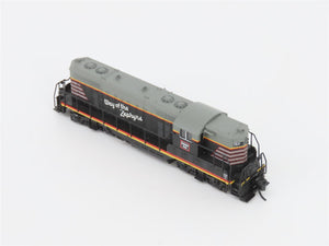 N Scale Atlas 48272 CBQ Burlington GP7 Diesel Locomotive #264