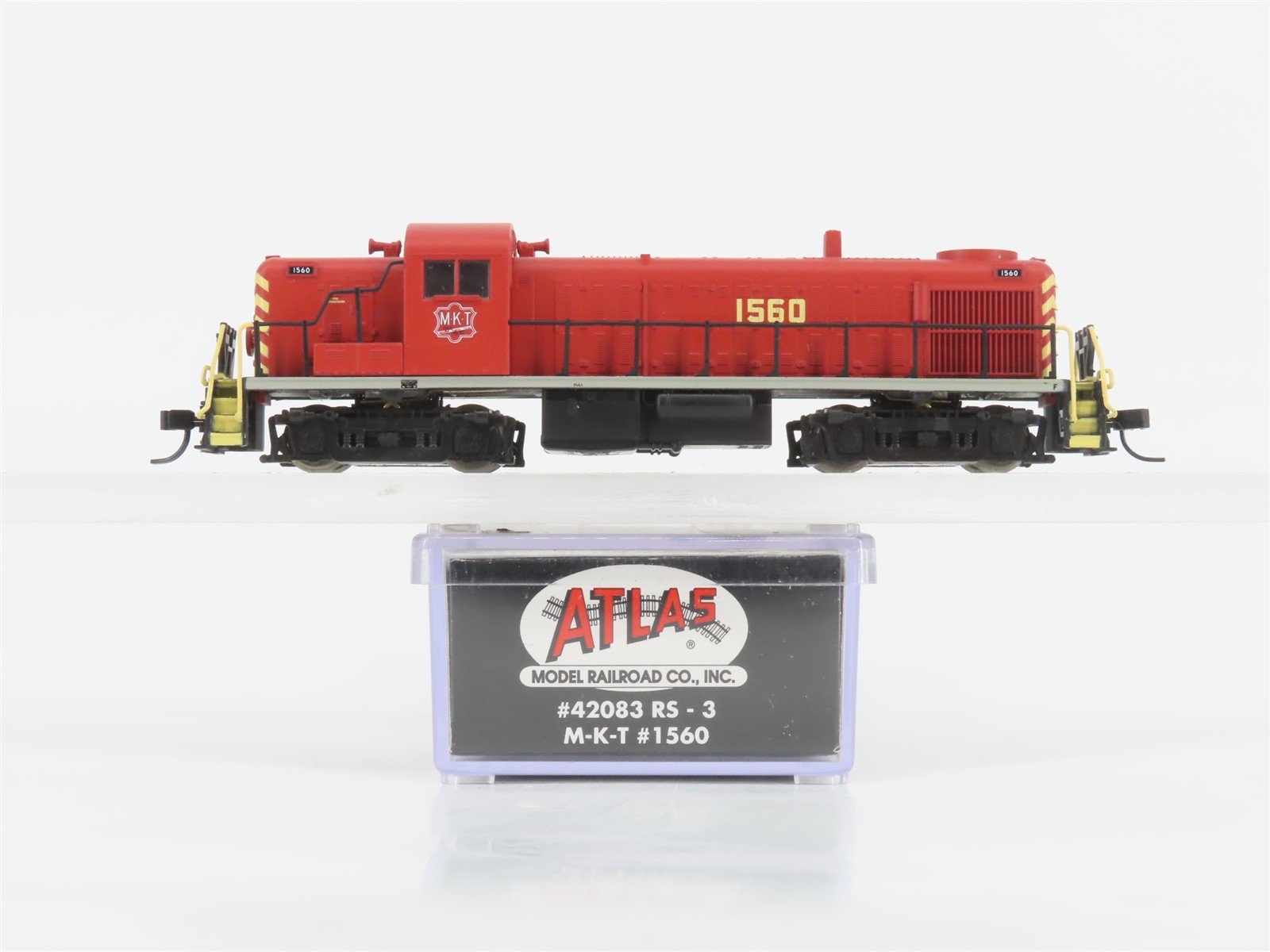 N Scale Atlas Classic 42083 MKT Missouri Kansas Texas RS-3 Diesel Loco #1560