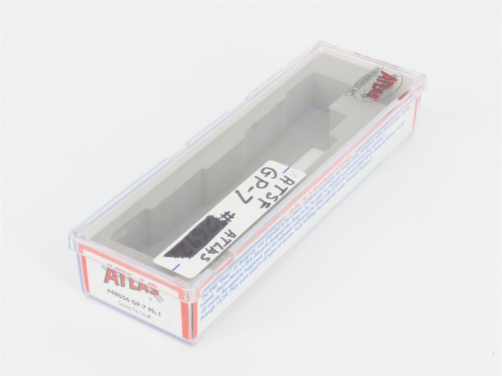 N Scale Atlas 48056 ATSF Santa Fe GP7 Ph.1 Diesel Locomotive