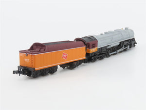 N Scale Con-Cor MILW Milwaukee Road 4-6-4 Steam Locomotive #6407