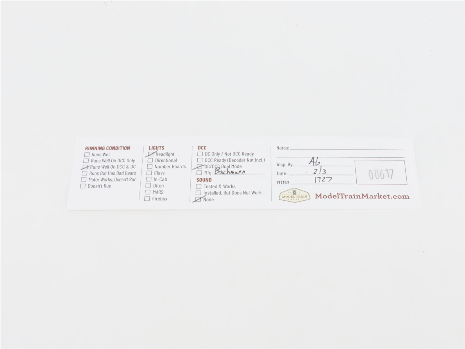 N Scale Bachmann CN Canadian National 2-6-0 Steam Locomotive #6011 wDCC