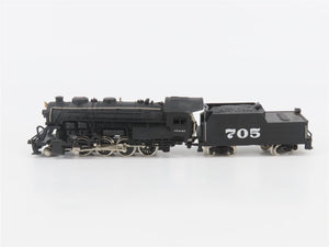 N Scale Bachmann ATSF Santa Fe 2-8-0 Steam Locomotive #705