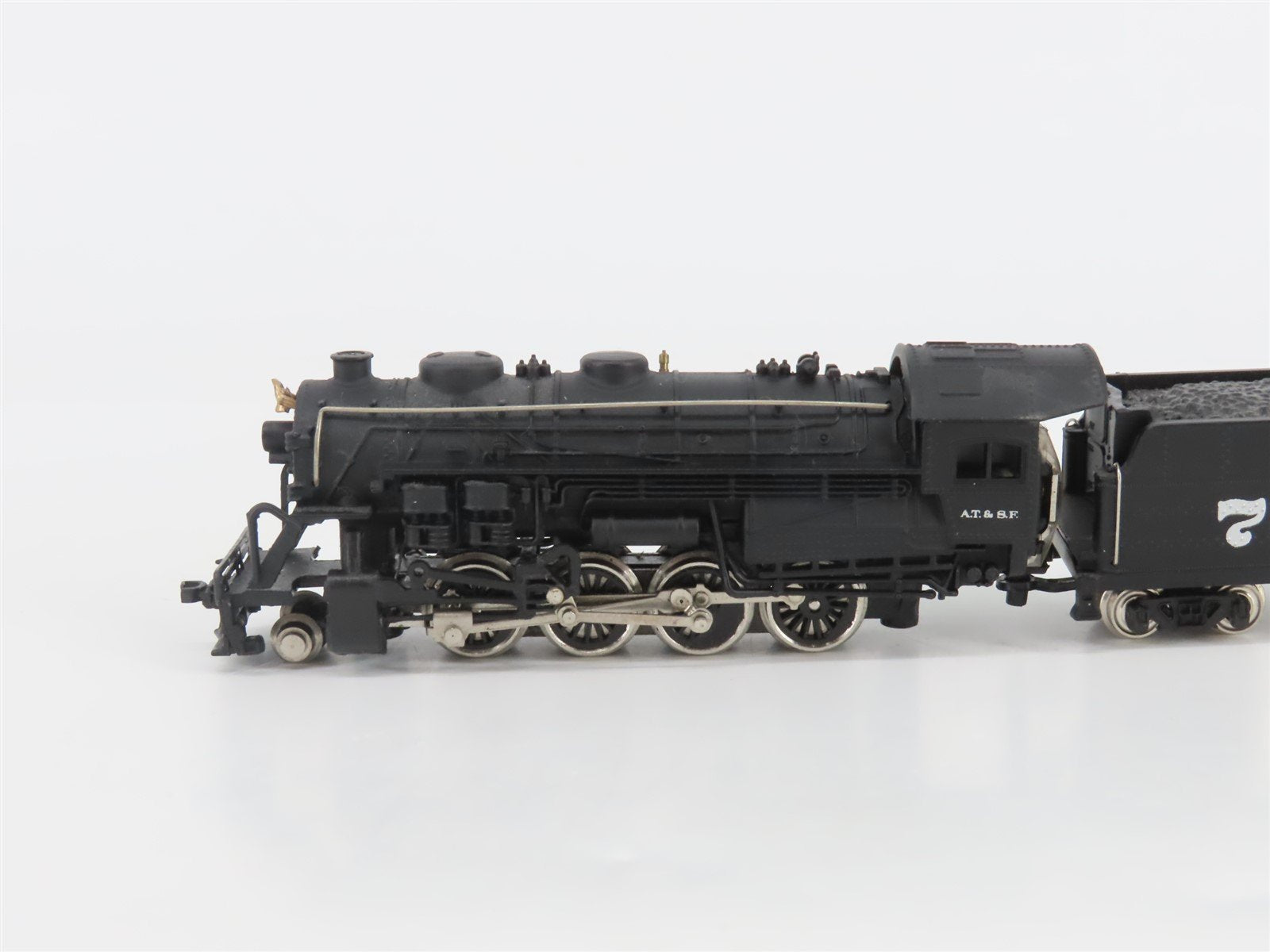 N Scale Bachmann ATSF Santa Fe 2-8-0 Steam Locomotive #705