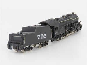 N Scale Bachmann ATSF Santa Fe 2-8-0 Steam Locomotive #705