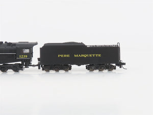 N Scale Life-Like PM Pere Marquette 2-8-4 Steam Locomotive #1239