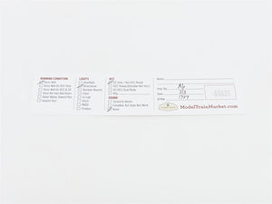 N Scale Life-Like PM Pere Marquette 2-8-4 Steam Locomotive #1239