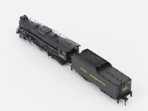N Scale Life-Like PM Pere Marquette 2-8-4 Steam Locomotive #1235