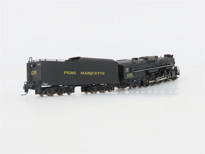 N Scale Life-Like PM Pere Marquette 2-8-4 Steam Locomotive #1235