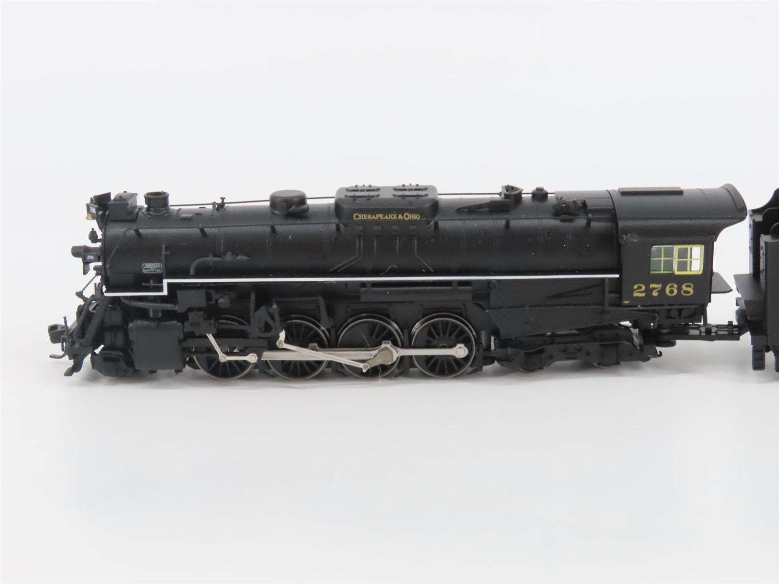 N Scale Life-Like C&O Chesapeake & Ohio 2-8-4 Steam Locomotive #2765