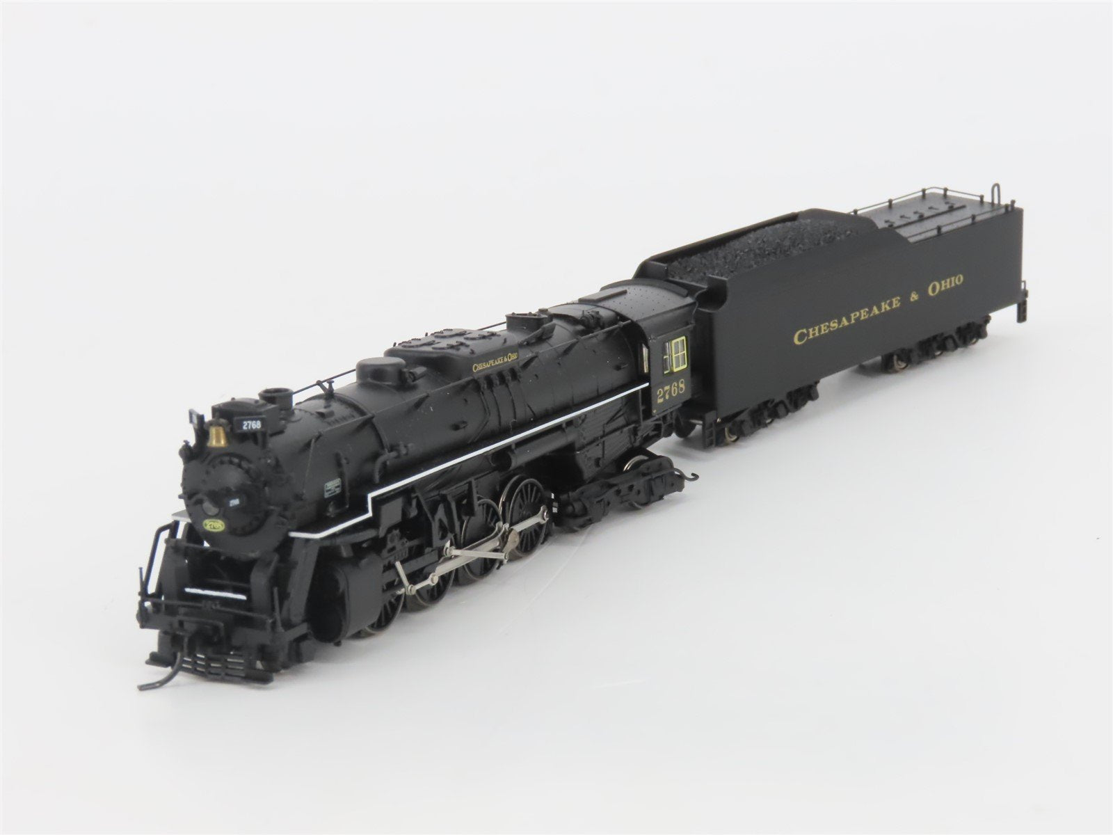N Scale Life-Like C&O Chesapeake & Ohio 2-8-4 Steam Locomotive #2765