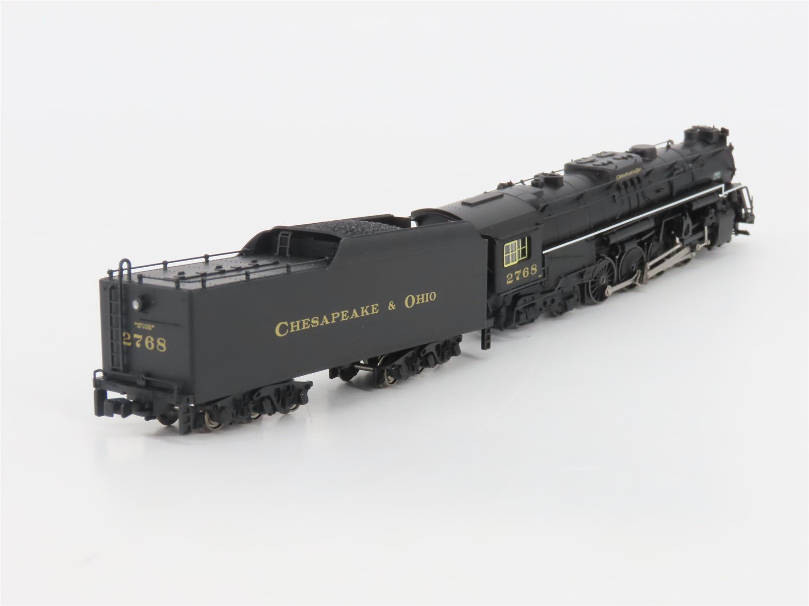 N Scale Life-Like C&O Chesapeake & Ohio 2-8-4 Steam Locomotive #2765