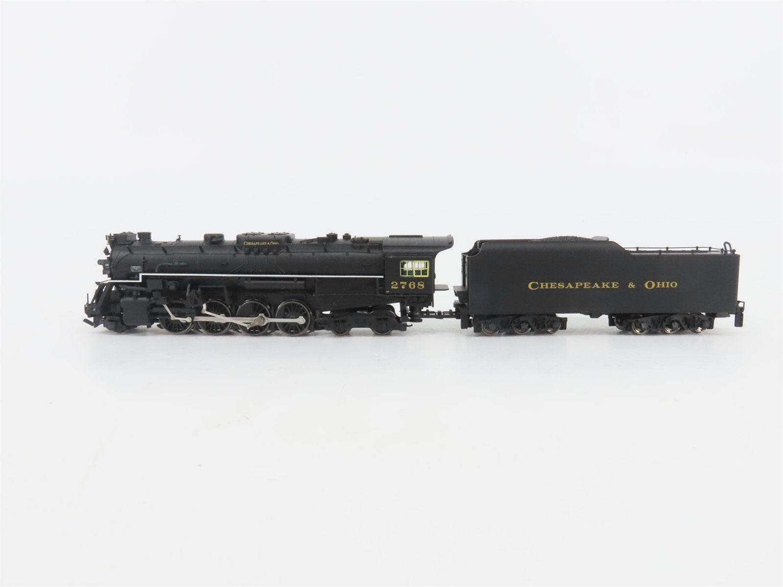 N Scale Life-Like C&O Chesapeake & Ohio 2-8-4 Steam Locomotive #2765