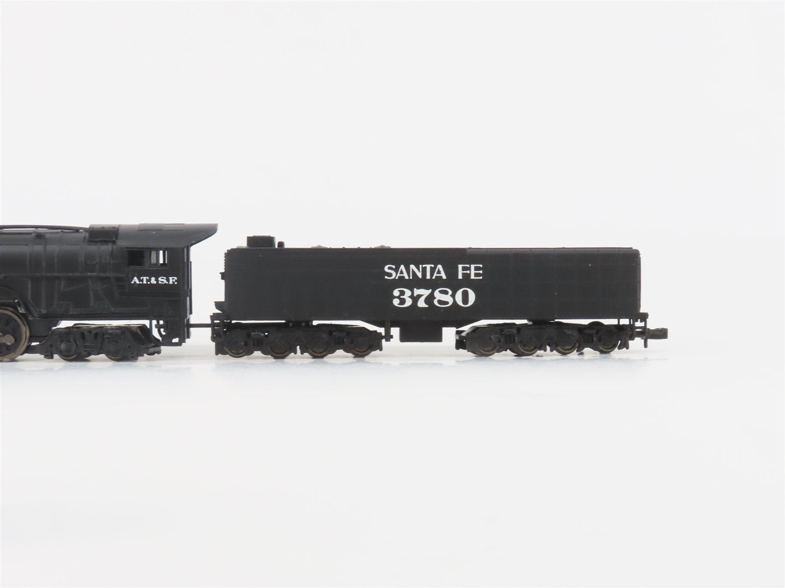 N Scale Bachmann 58052 ATSF Santa Fe 4-8-4 Steam Locomotive #3780