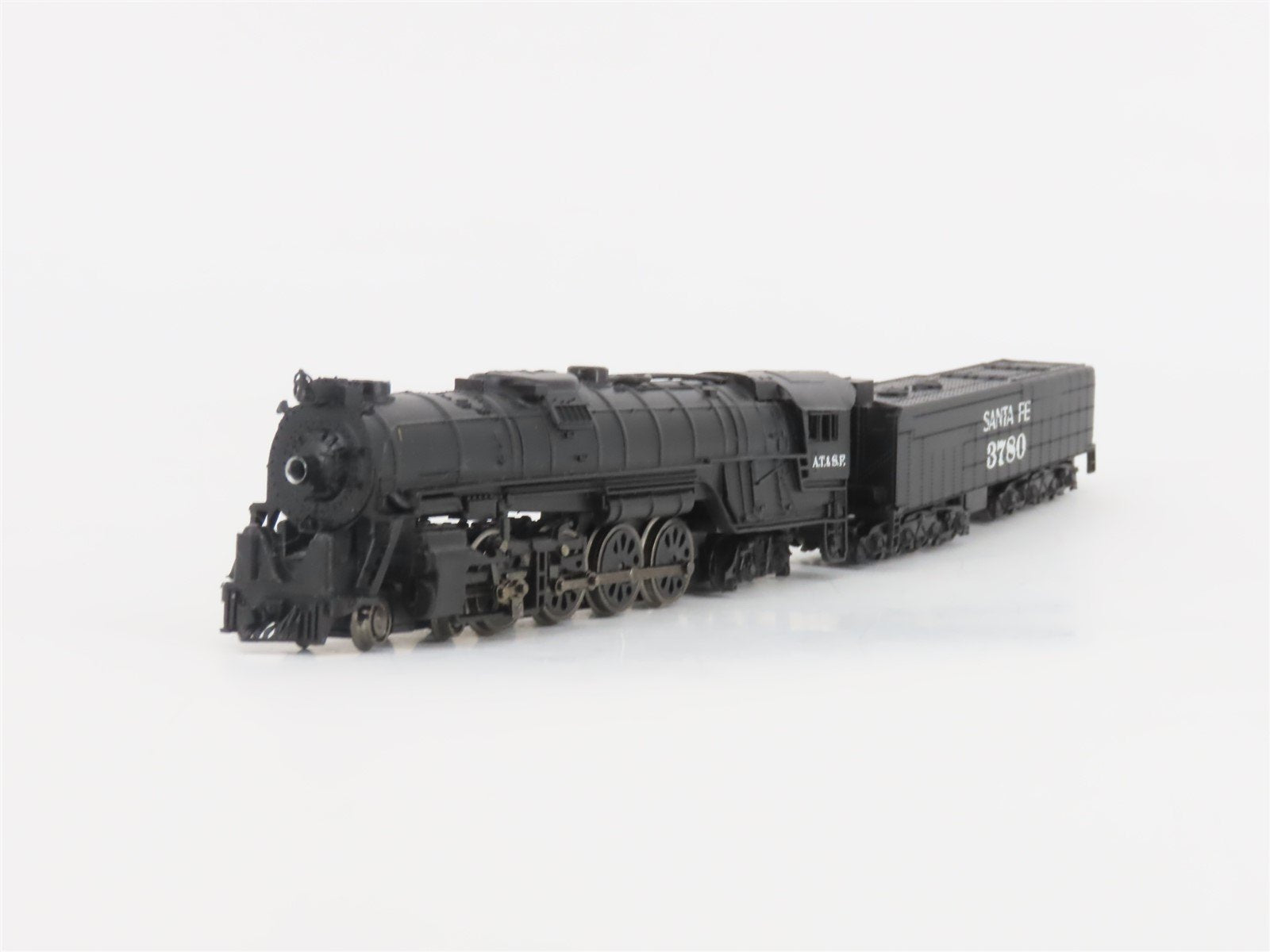 N Scale Bachmann 58052 ATSF Santa Fe 4-8-4 Steam Locomotive #3780