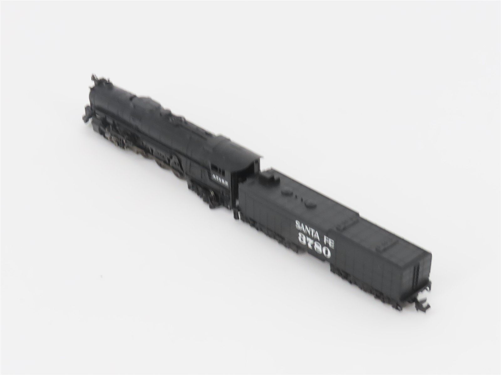N Scale Bachmann 58052 ATSF Santa Fe 4-8-4 Steam Locomotive #3780
