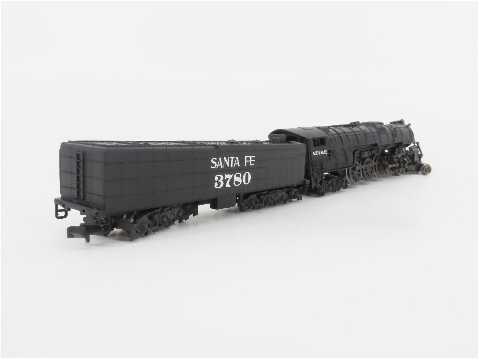 N Scale Bachmann 58052 ATSF Santa Fe 4-8-4 Steam Locomotive #3780