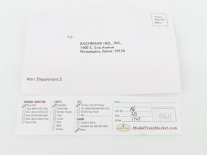 N Scale Bachmann 81153 UP Union Pacific 2-8-0 Steam Locomotive #721