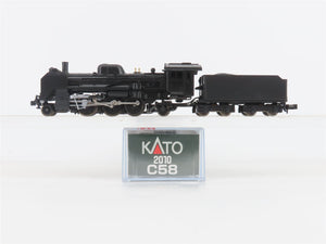 N Scale Kato 2010 JNR Railway 2-6-2 C58 Steam Locomotive