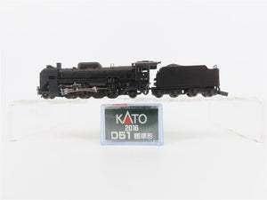 N Scale Kato 2016 JNR Railway 2-8-2 D51 Steam Locomotive