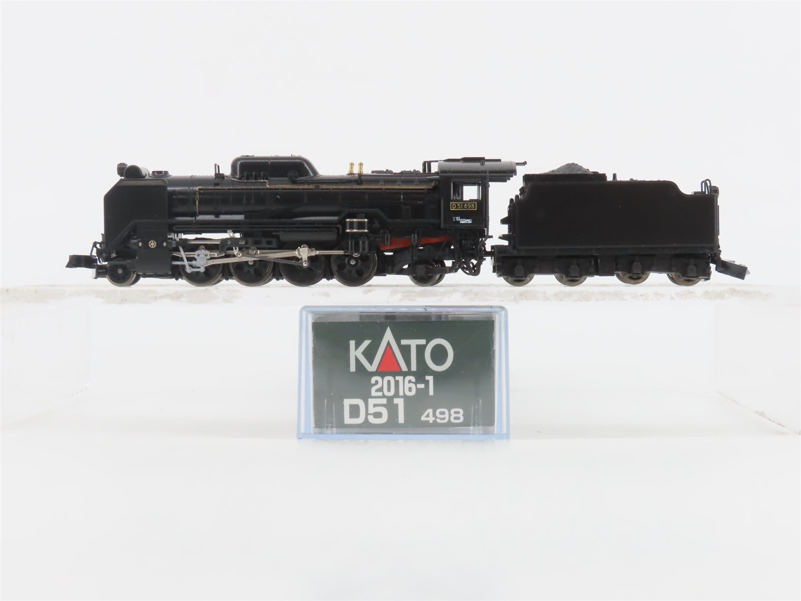N Scale Kato 2016-1 JNR Railway 2-8-2 D51 498 Steam Locomotive