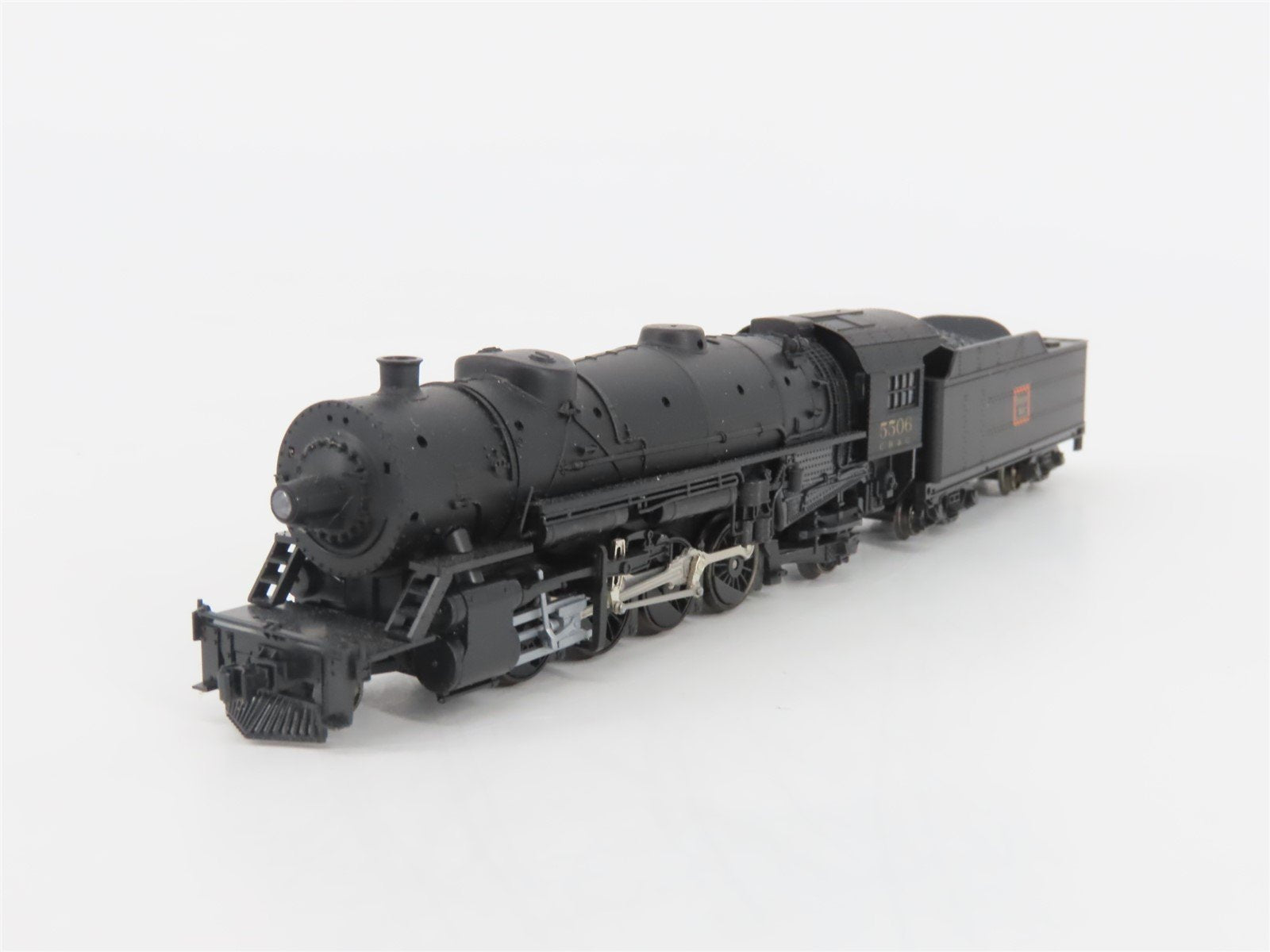 N Scale Kato 126-0105 CB&Q Burlington 2-8-2 Steam Locomotive #5506