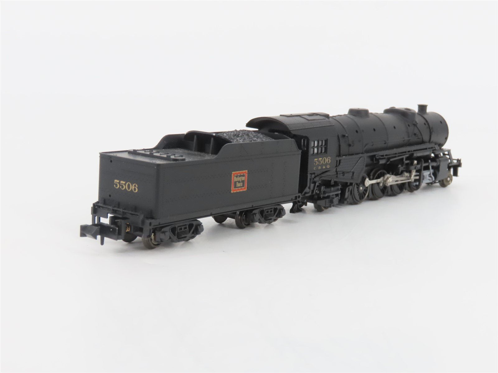 N Scale Kato 126-0105 CB&Q Burlington 2-8-2 Steam Locomotive #5506
