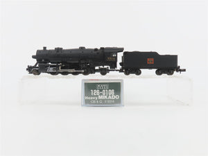 N Scale Kato 126-0106 CB&Q Burlington 2-8-2 Steam Locomotive #5514