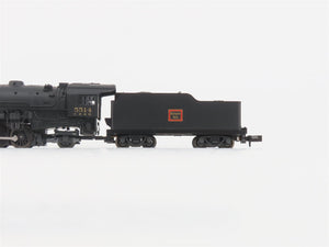 N Scale Kato 126-0106 CB&Q Burlington 2-8-2 Steam Locomotive #5514