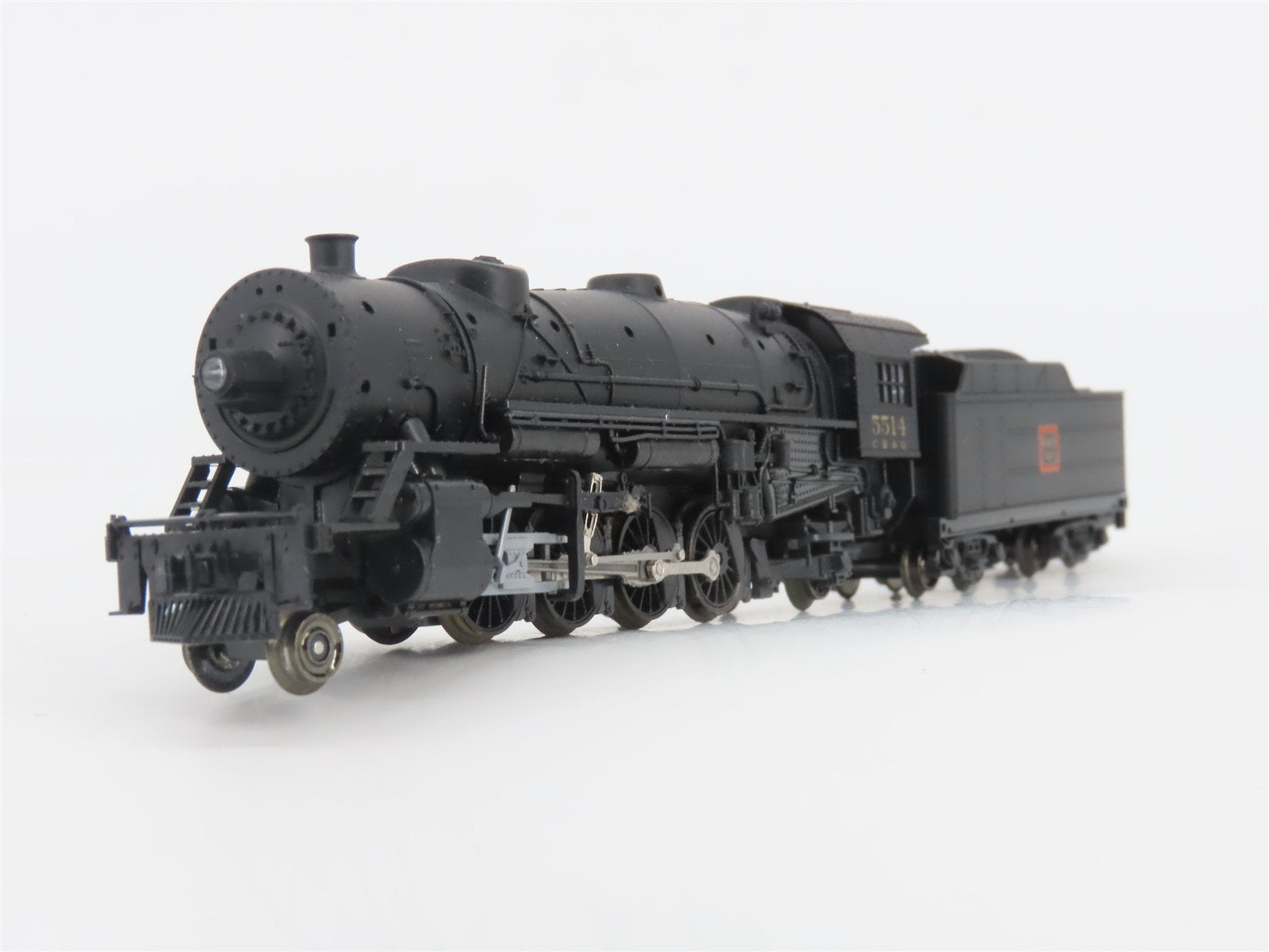 N Scale Kato 126-0106 CB&Q Burlington 2-8-2 Steam Locomotive #5514