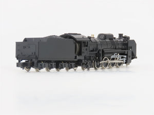 N Scale Kato 2006-1 Unlettered 2-8-2 D51 Steam Locomotive