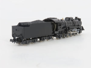 N Scale Kato 2006-1 Unlettered 2-8-2 D51 Steam Locomotive