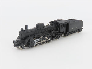 N Scale Kato 2010 Unlettered 2-6-2 Steam Locomotive