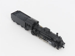 N Scale Kato 2010 Unlettered 2-6-2 Steam Locomotive